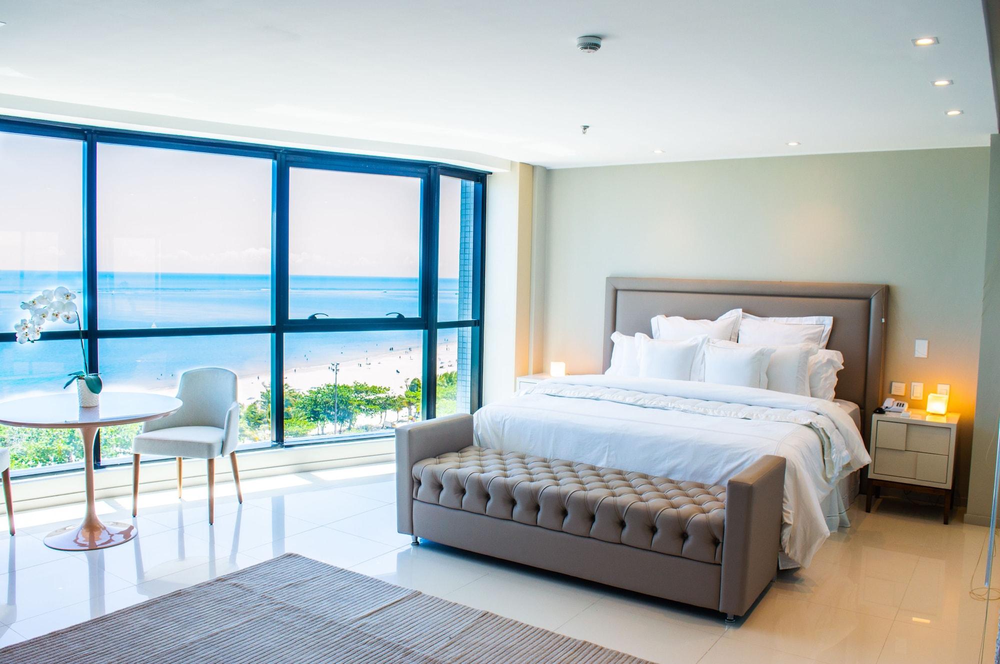 Meridiano Hotel Maceió Zewnętrze zdjęcie A bedroom in a hotel