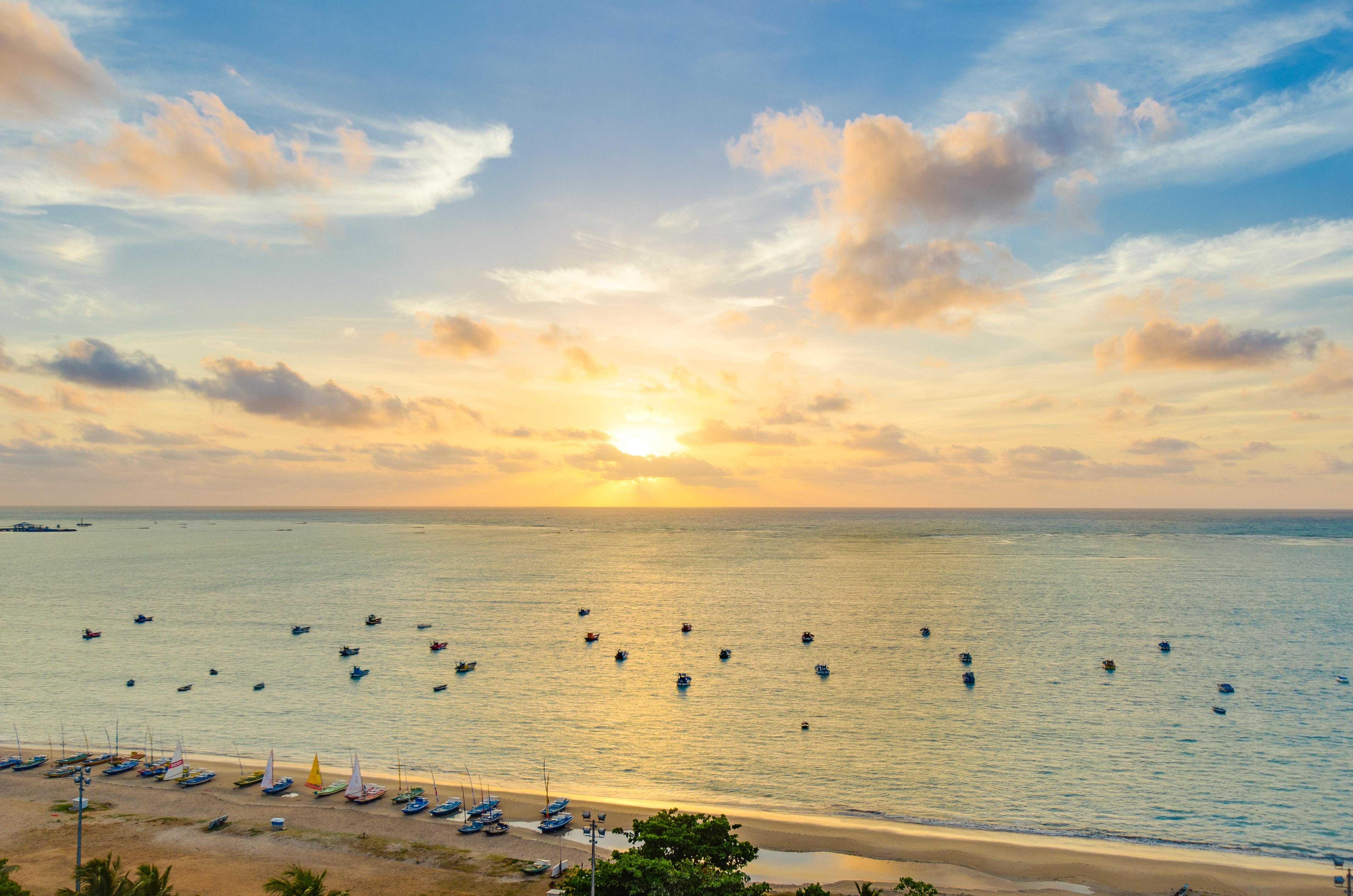 Meridiano Hotel Maceió Zewnętrze zdjęcie Sunset at the beach of the city of Natal